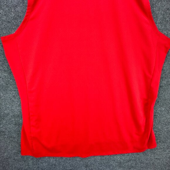 Nike Atlanta Hawks NBA Team-Issued Dri-Fit Practice Jersey 4XL Red 2017 HSE RARE - Picture 7 of 14